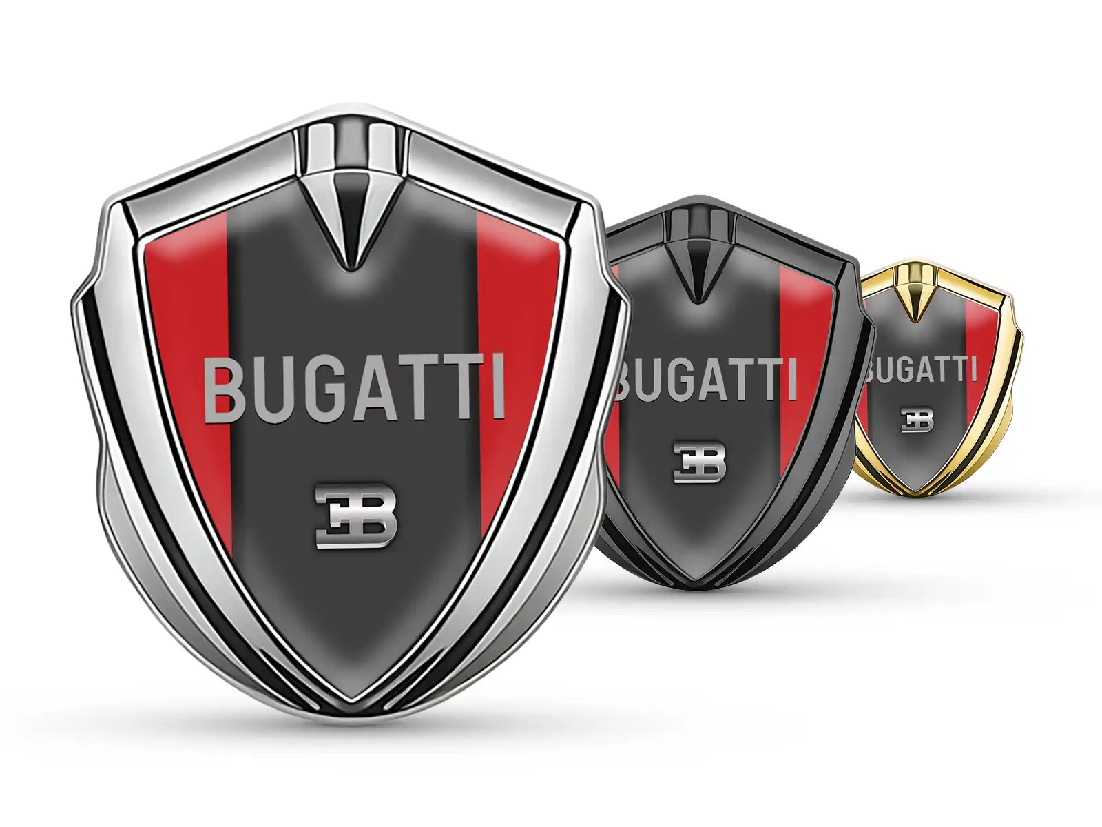 Bugatti Emblem Fender Abzeichen Minimales Design Standard